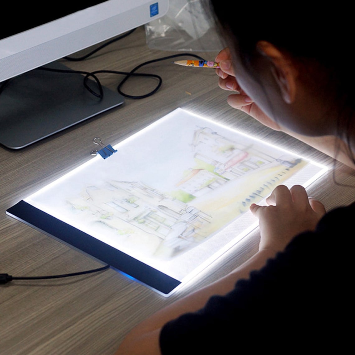 Best Light Box Tracing Tool Artists Tool Ultra Thin LED Light Etsy