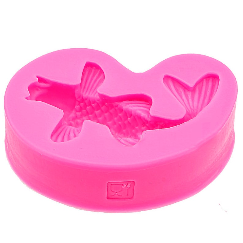 Koi Fish Mold Marine Life Cake Decoration Sugarcraft Mold Etsy