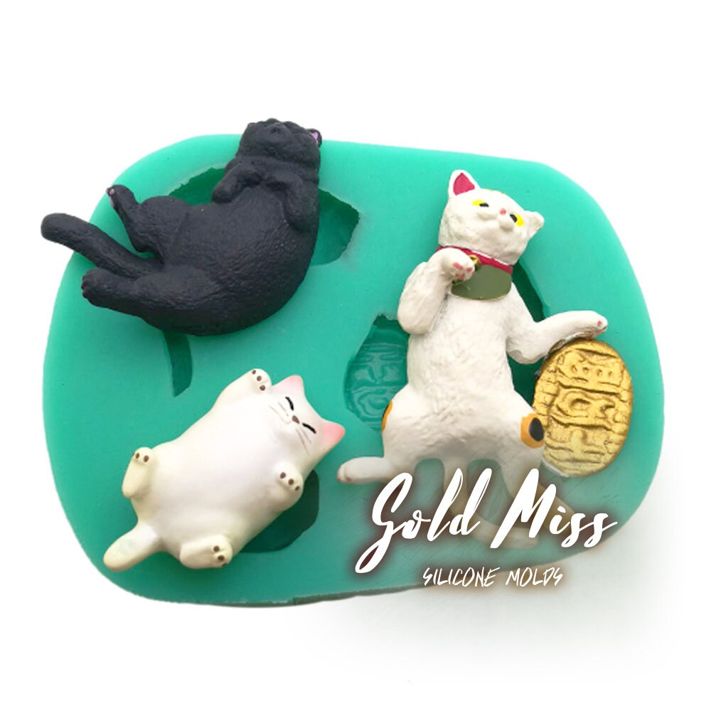 Realistic Cat Silicone Mold Baking Tools / Cat Mold for Soap Etsy