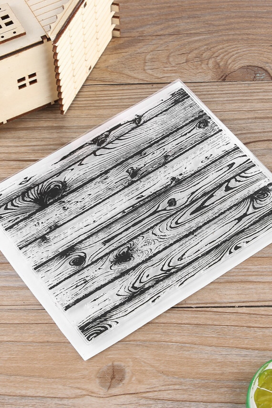 Distressed Wood Texture Stamp Old Wood Background Stamping Etsy