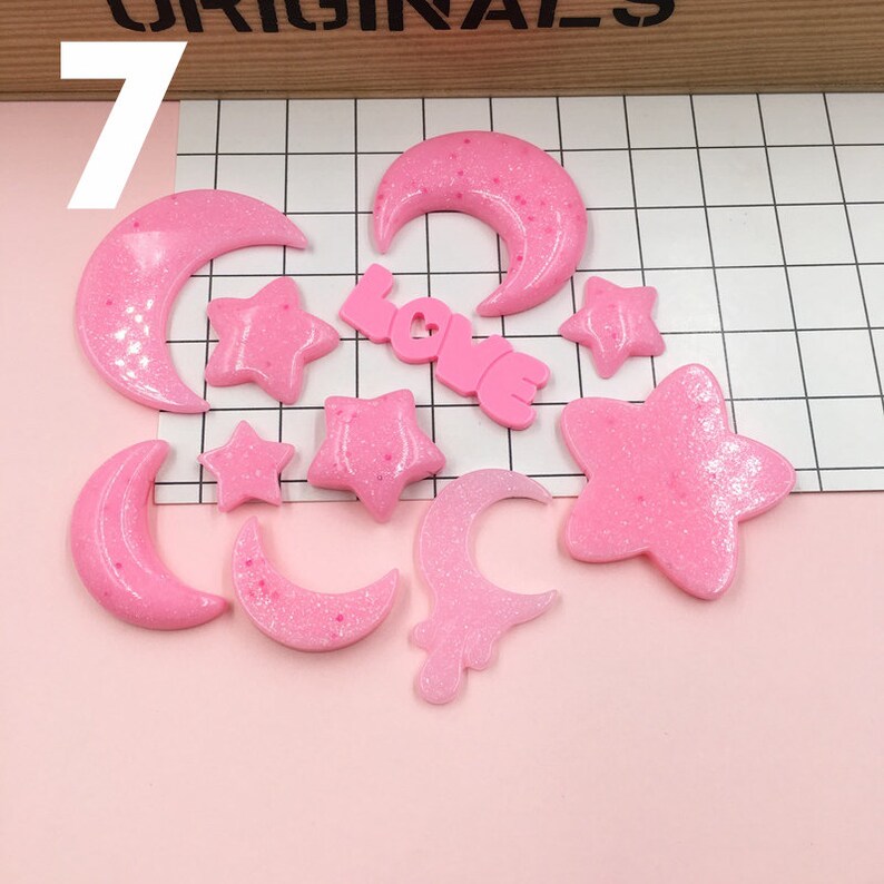 Best Slime Charms DIY Slime Accessories Cloud Shell Star Owl Etsy