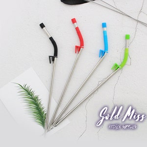 Stainless Steel Drinking Straw Eco-friendly Bar Banquet Reception Xmas Party JKC Stainless Steel Drinking Straw Eco-friendly Bar Banquet Reception Xmas Party JKC