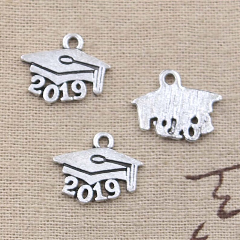 Graduation Charm 2020 Charm 2019 Charm 20pc Graduation Gift Earrings DIY Scrapbooking Charm Graduation Scrapbook Cards Bulk Charms Diploma