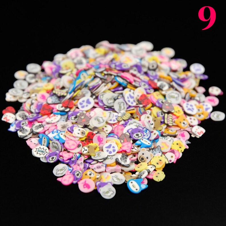 Polymer Clay Slices Slime Charms / Slime Supplies Bulk Etsy