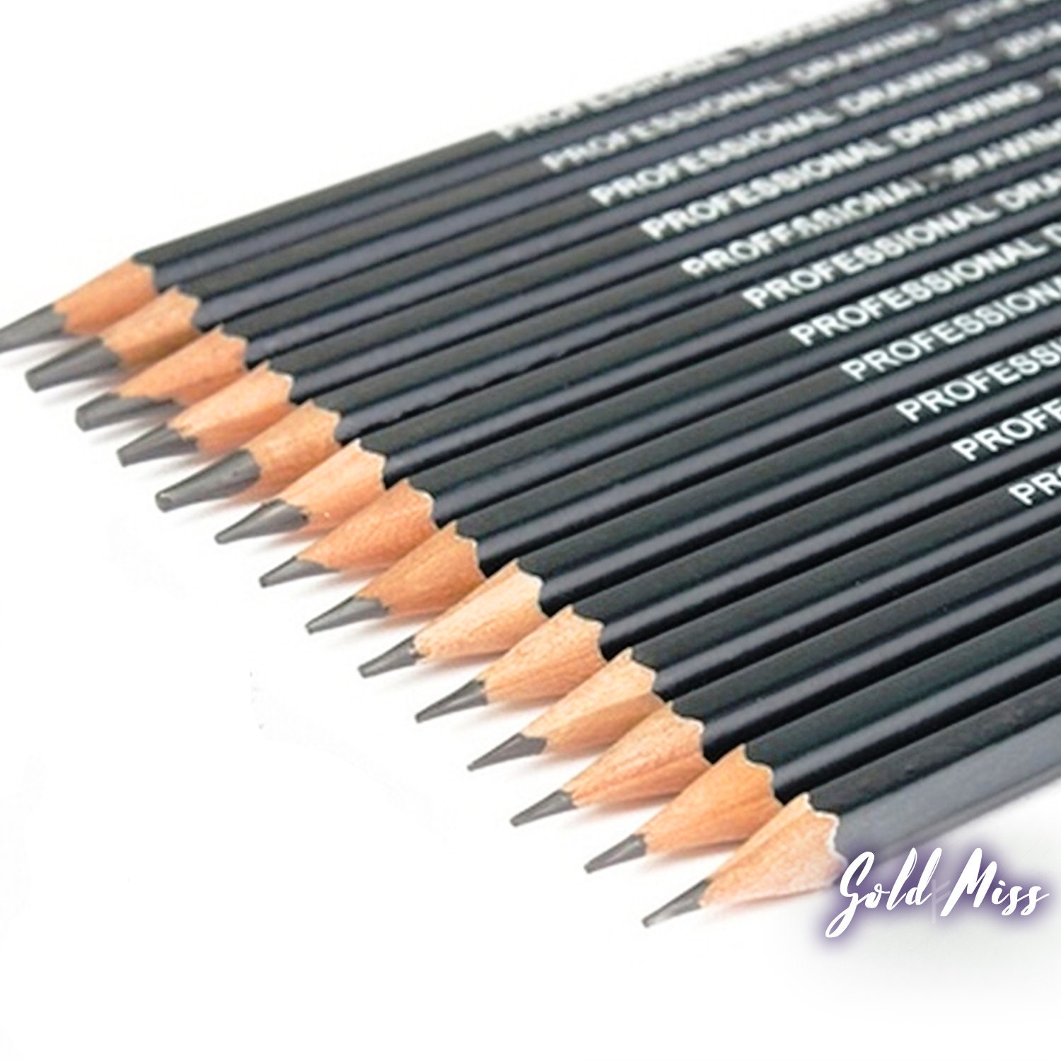 Professional Pencil Studyblr Drawing Pencil Studying Hb Pencil Etsy