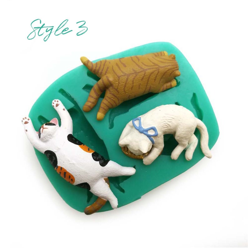 Realistic Cat Silicone Mold Baking Tools / Cat Mold for Soap Etsy