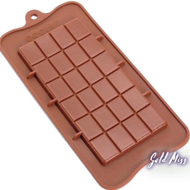 DIY Chocolate Bar Mold Gourmet Chocolate Homemade Chocolate Etsy