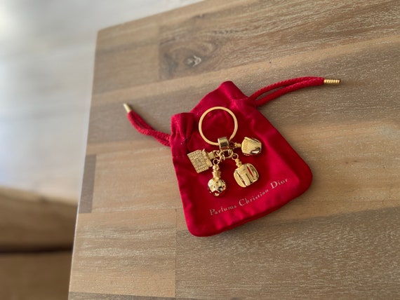 Dior's new vintage perfume keyring