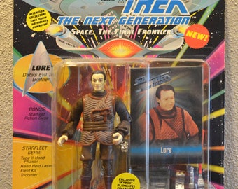Playmates Star Trek The Next Generation Lore Data&#39;s Evil Brother Action Figure