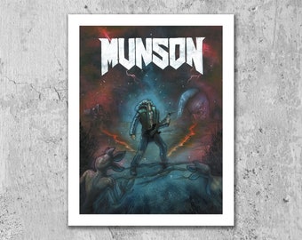 Eddie Munson, 11x14 Art Print