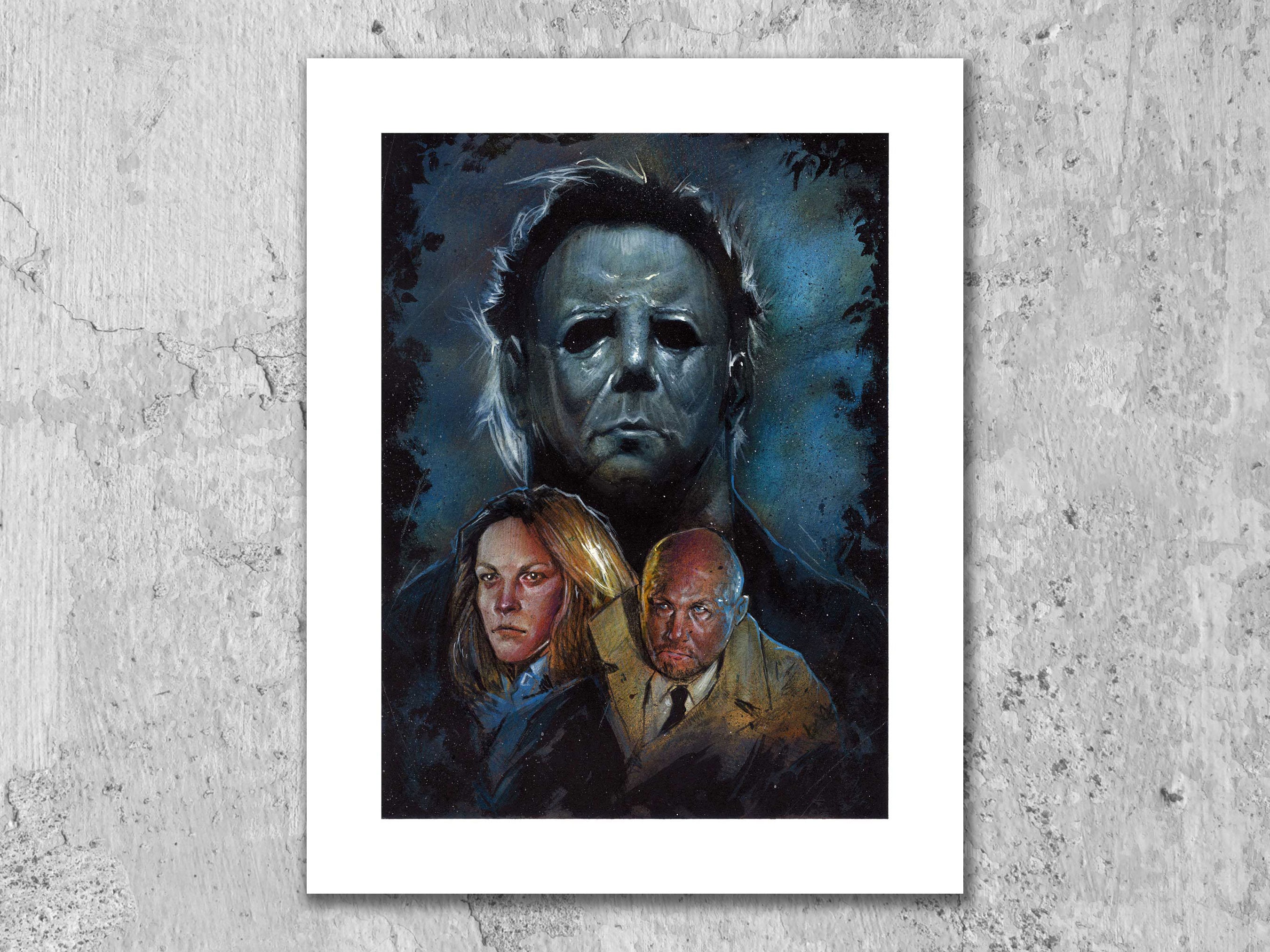 Halloween Michael Myers Jamie Lee Curtis John Carpenter - Etsy Sweden