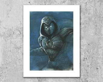 Moon Knight. 11x14 Art Print