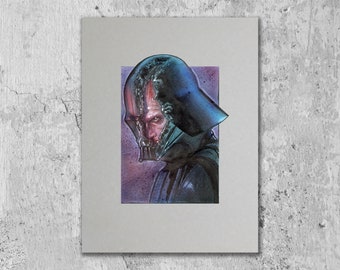 Anakin/Vader, 9x12 Art Print