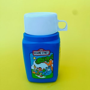 Vintage Sesamstraße Wasserflasche