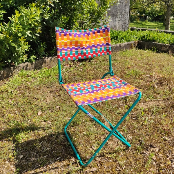 Chaise de jardin vintage années 80'