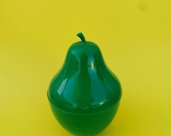 Green pear ice cube tray