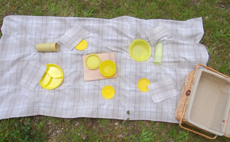 Vintage aperitif basket Gustave