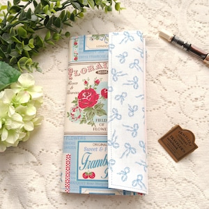 Farmers market - A / Travelers Notebook Regular size zipper pocket insert / Handmade