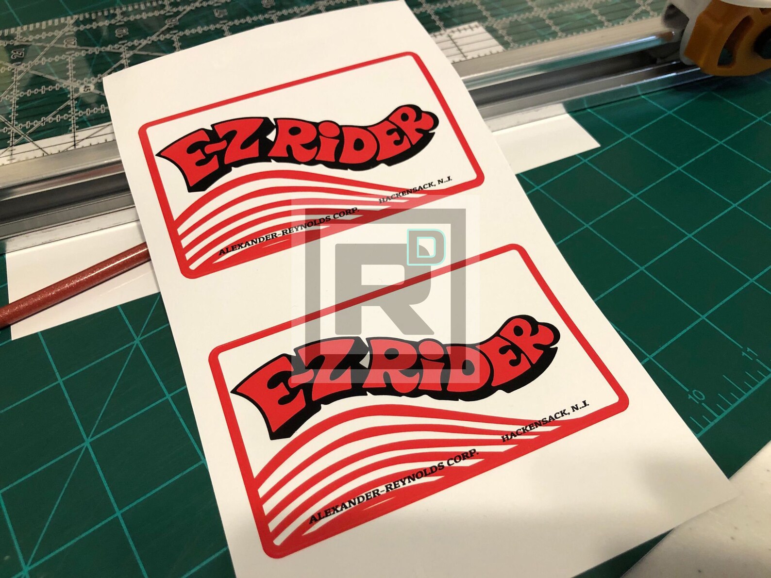 Ezsign Rider Clips Ez-rider Decal - Etsy