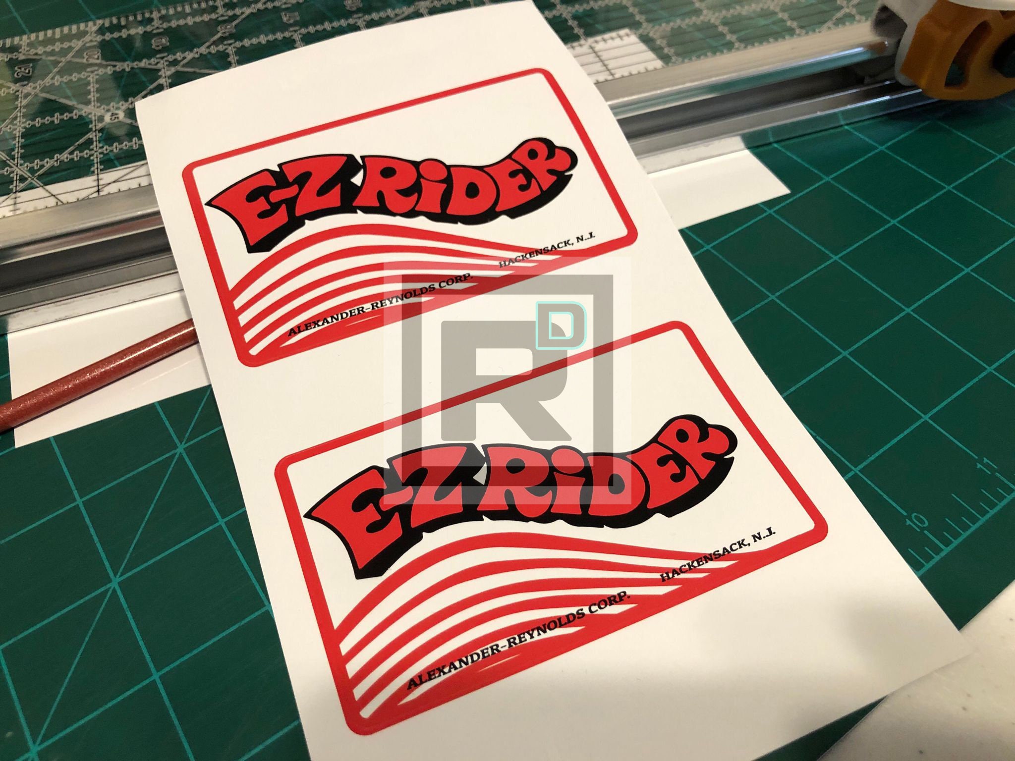 Ez-rider Decal - Etsy