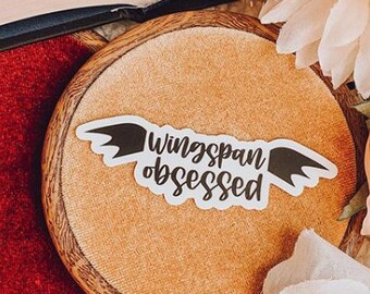 Wingspan Obsessed Sticker - ACOTAR, ACOMAF, ACOWAR Inspired