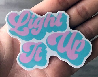 Light It Up Sticker - Crescent City Inspired