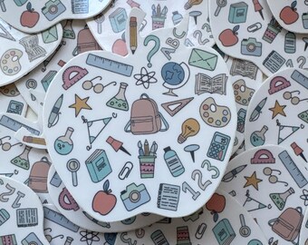 Teacher Life Apple Sticker