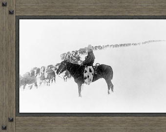 Long, Long Trail A-Winding  by Charles Belden - Rustic Framing by Phoenix Art