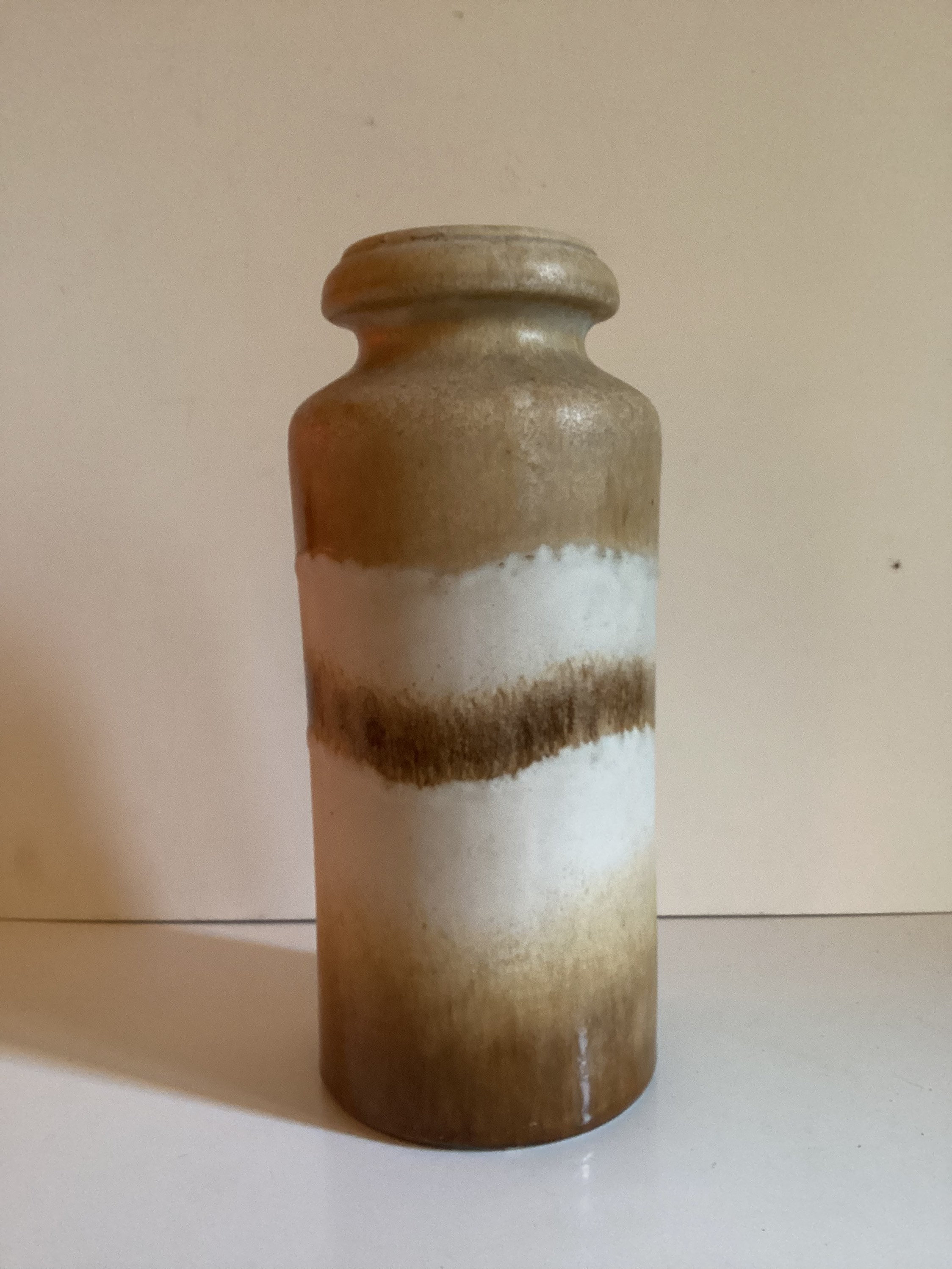 Vintage Vase West Germany. Céramique Mid Century