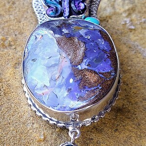 Amy Kahn Russell Amethyst Butterfly Necklace main image 0