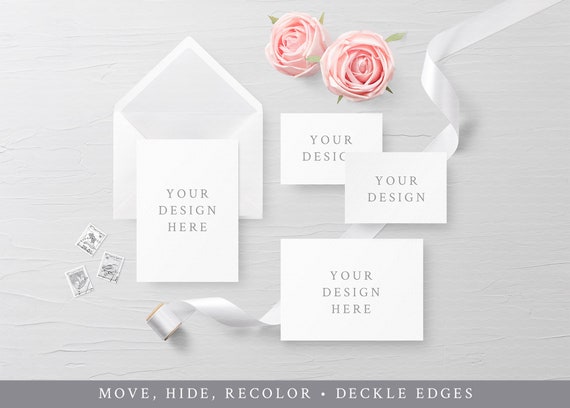 Invitation Suite Mockup Wedding Suite Wedding Set