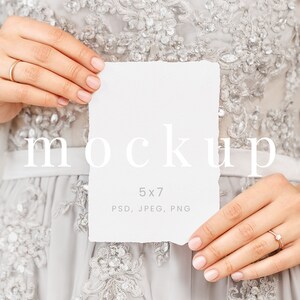 Hochzeitskarte Mockup 5x7, Hochzeitseinladung Mockup, Einladungsreihe, Einladung MockUp, 5x7 Kartenmockup, Hochzeit einladen, Brautmockup