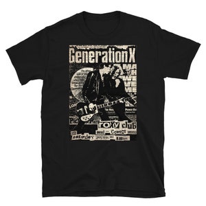 The generation x / punk rock / 70s / Short-Sleeve Unisex T-Shirt