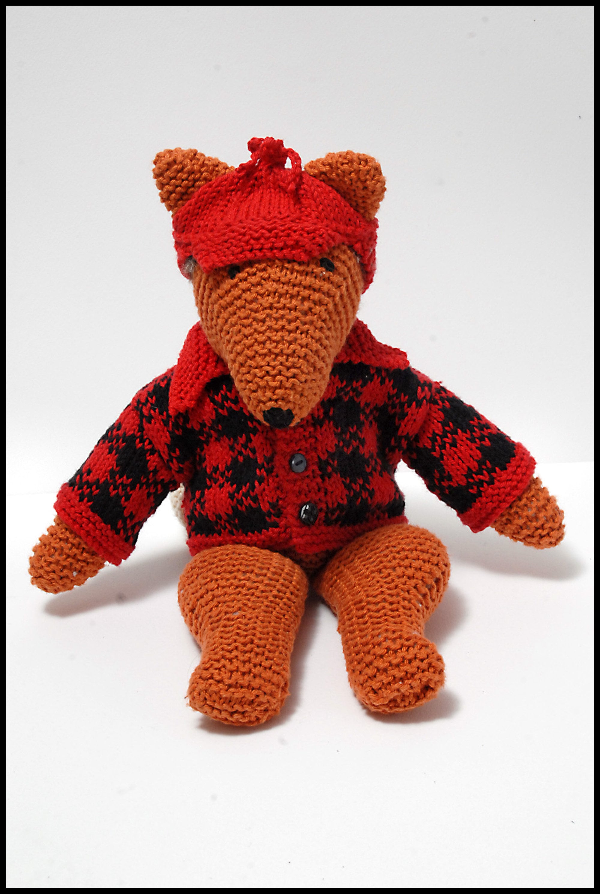 Fox in the Fall Socks - Pdf Knitting Pattern Colorwork