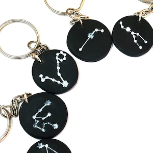 Porte clé Signe Astrologique bélier taureau gémeaux cancer lion vierge balance scorpion sagittaire capricorne verseau poisson