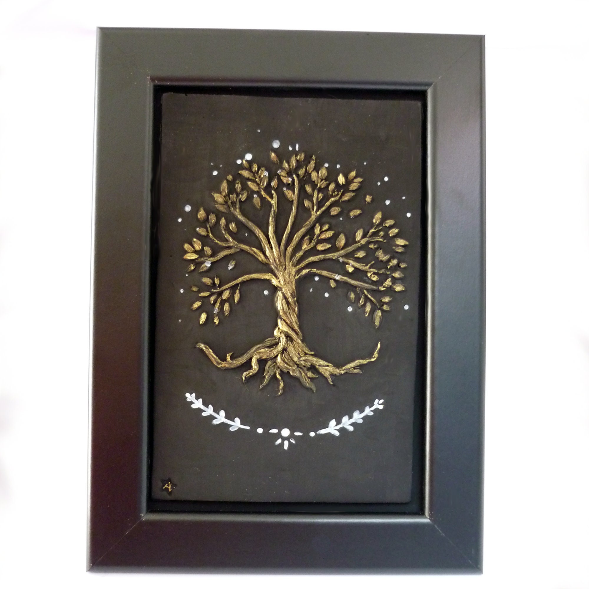 Raised Tree of Life frame Tree of Life decoration Yggdrasil Etsy