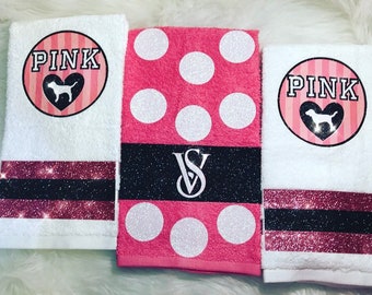 Custom Inspired Victoria's Secret Towels