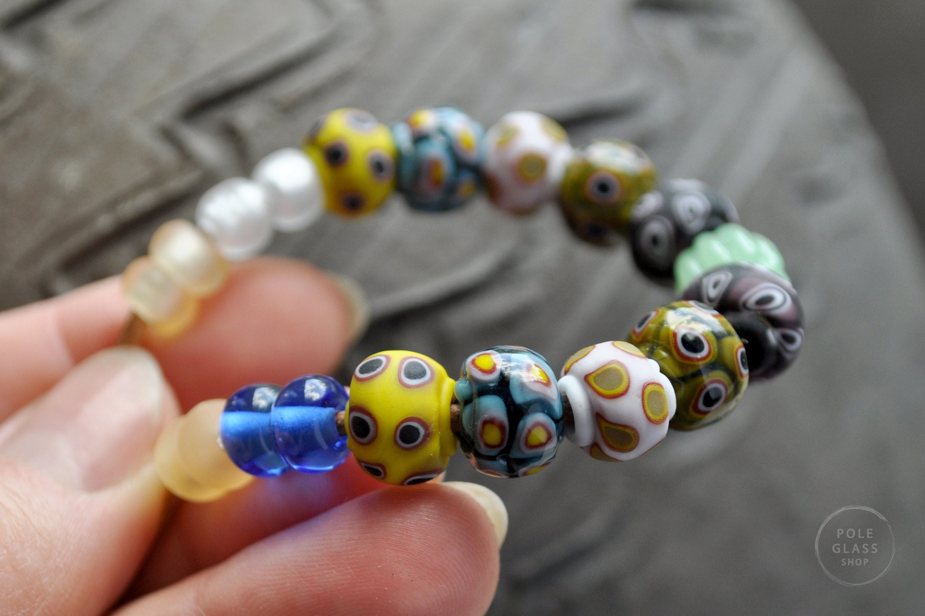 Birka Replica Beads. Viking Glass Mosaic Beads. Reenactment Etsy