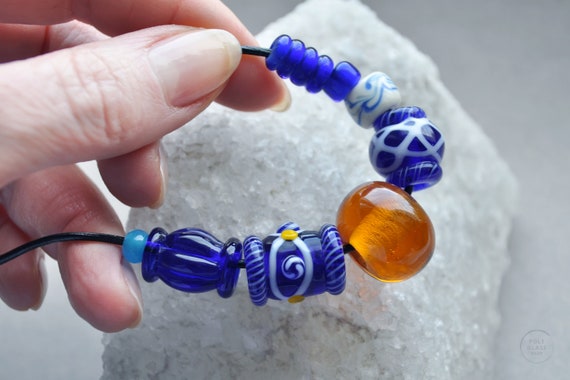 Iron Age, Celtic blue glass bead