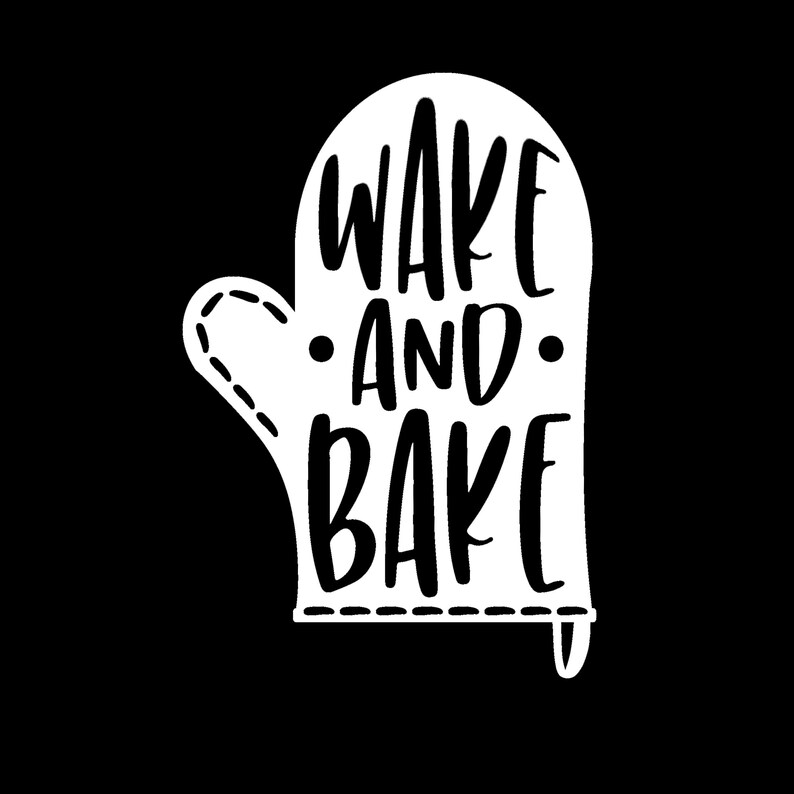 Wake and Bake personalized apron birthday gift mothers day gift gift for mom gift for women handmade mothers day personalized