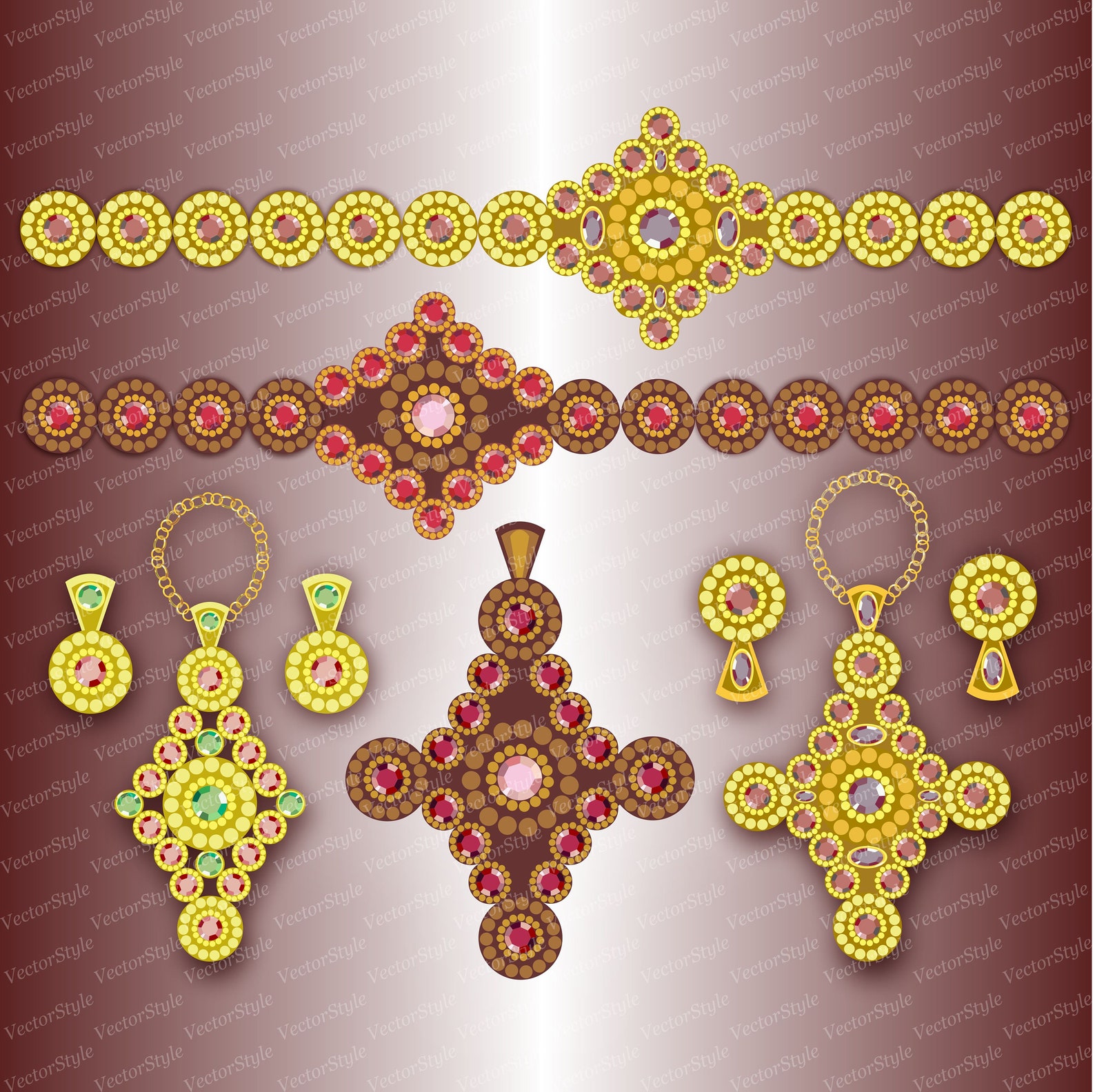 Glamour clip Jewelry planner stickers Jewelry svg Gems clip Etsy