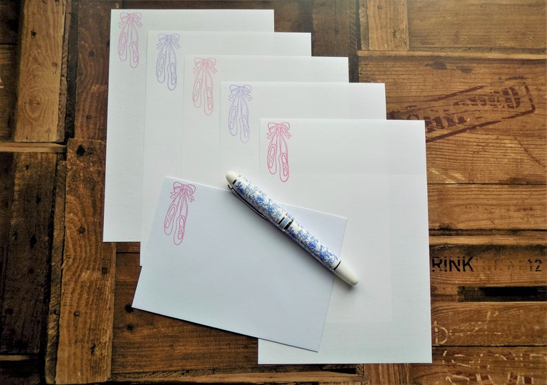 Ballet Shoes LetterWritingStationery Set