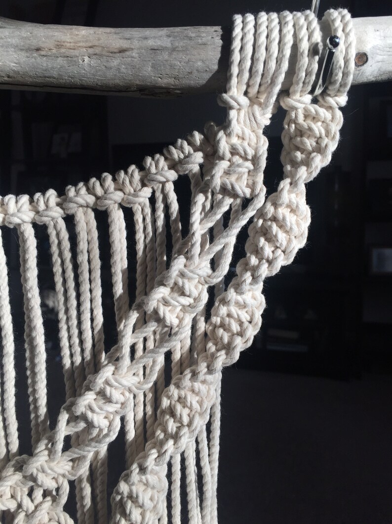 Driftwood & Macrame Wall Hanging Etsy UK