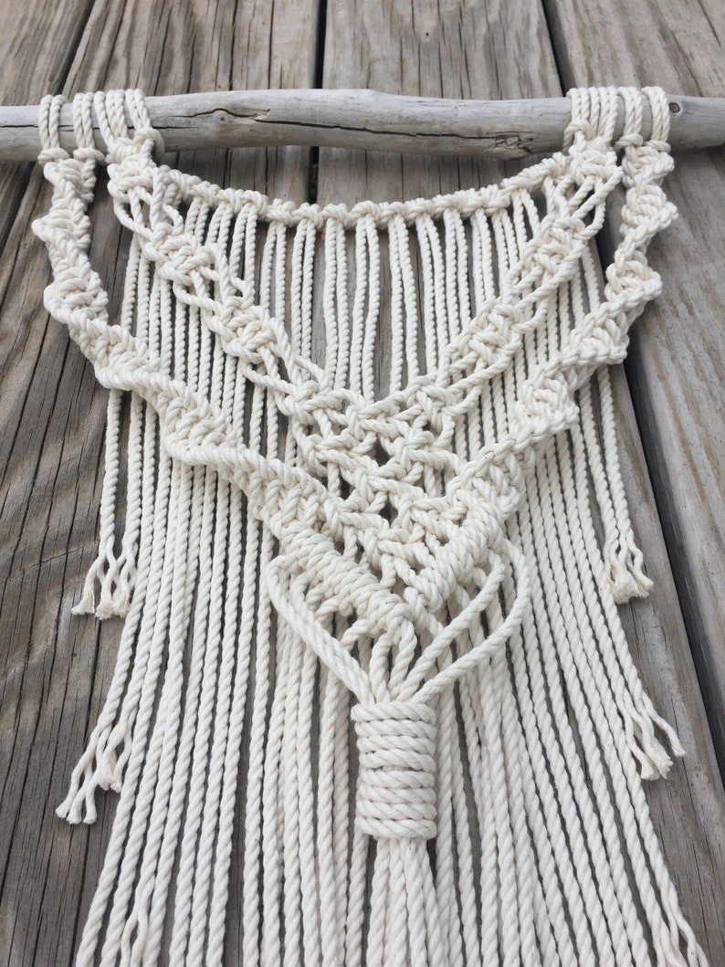 Driftwood & Macrame Wall Hanging Etsy UK
