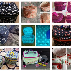 eBook Cosmetic Bag Emilia Sewing Tutorial and Cut Patterns Bild 4