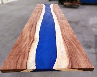 Made to Order, Blue River Resin Table