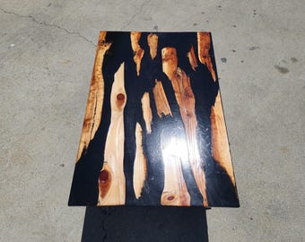 Black Resin Coffee/End Table