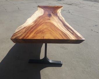 Sale! 101"L Live edge Wood Dining/Conference Table