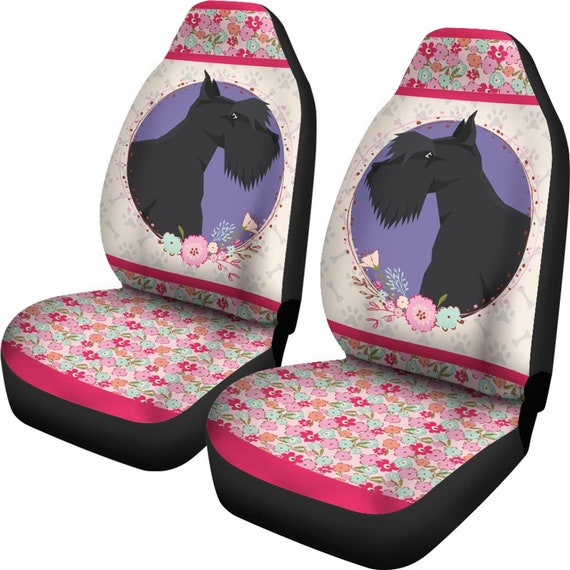 Simply Cool Trends Scottish Terrier Print Car Seat Covers