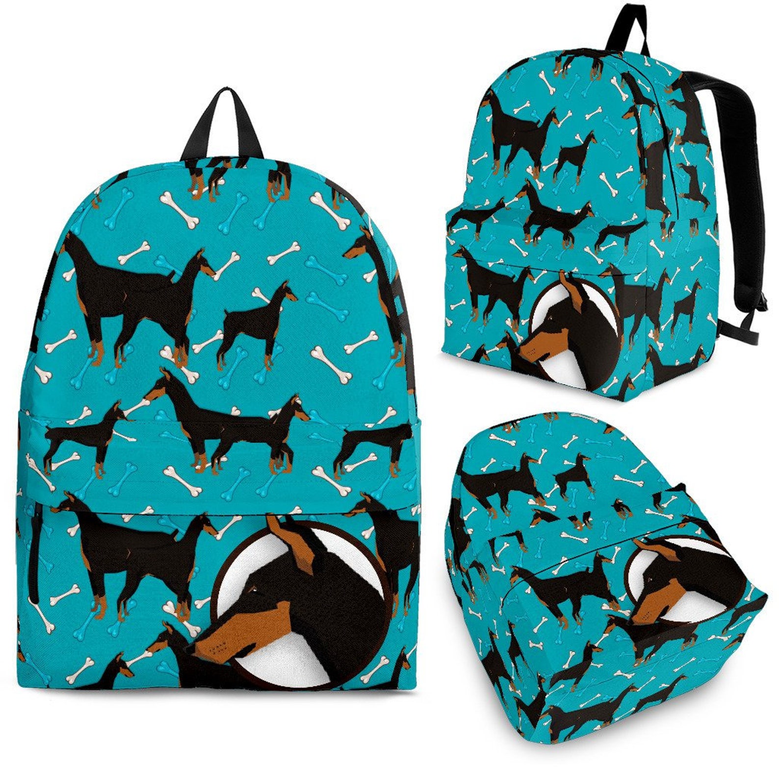 Doberman Gifts Doberman Backpack Backpack for Doberman Etsy